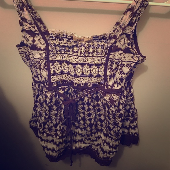 Brown top