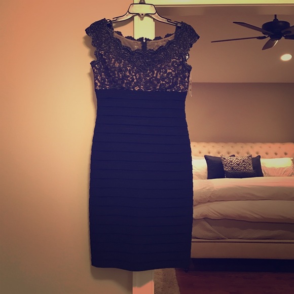 Xscape Dresses & Skirts - Xscape Navy Blue Dress