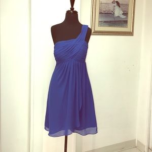 Electric Blue Dress