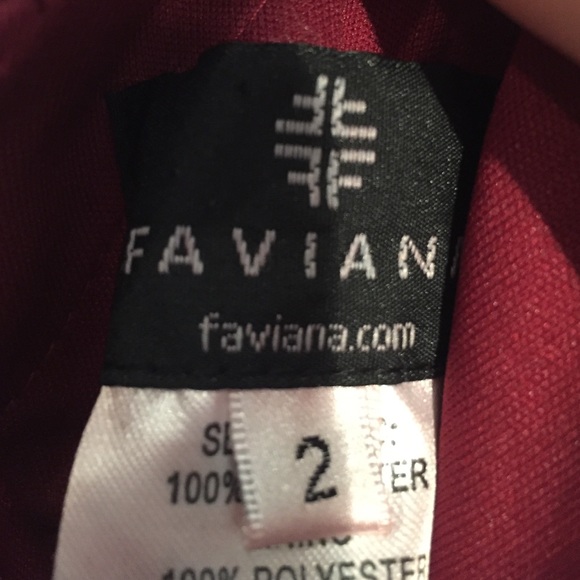 Wine colored prom dress