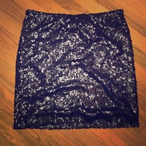Sequin skirt