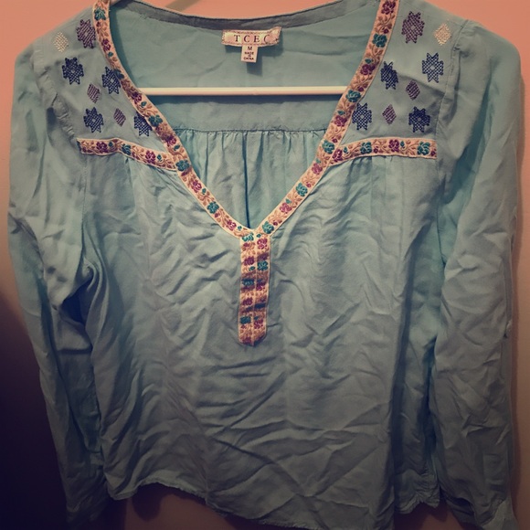 Blue top