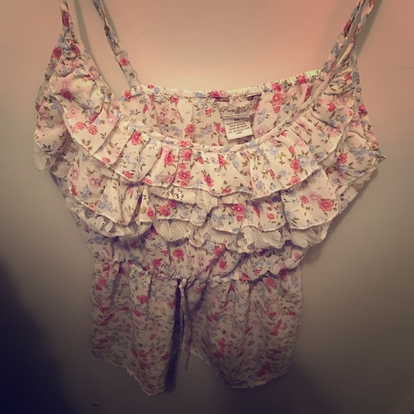 Floral tank top