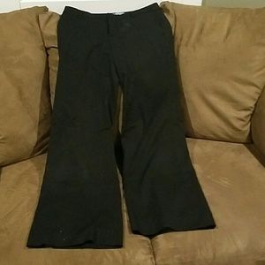 Black GAP wide leg pants