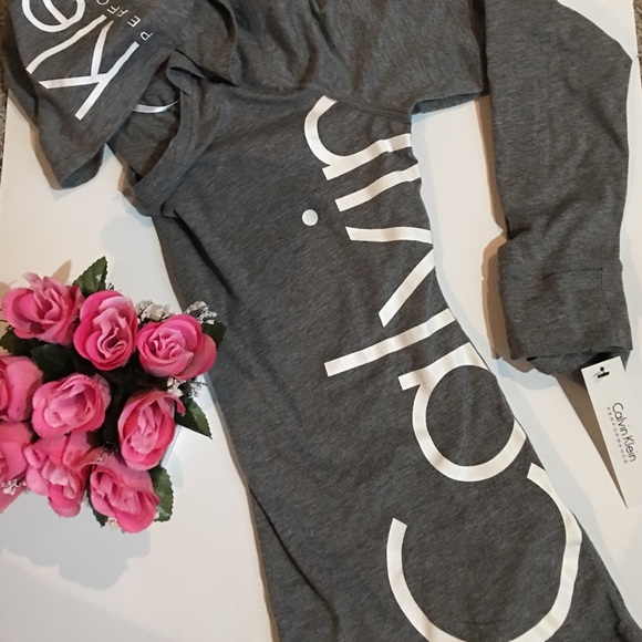 Calvin Klein Tops - Gray Calvin Klein hoodie
