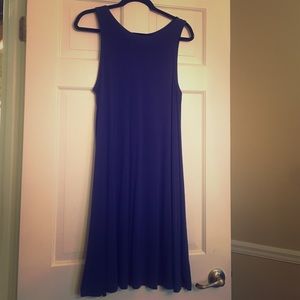 Dark Cobalt size large sleeveless dress