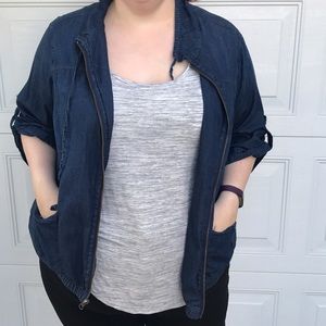 PLUS Torrid Lightweight Denim Jacket