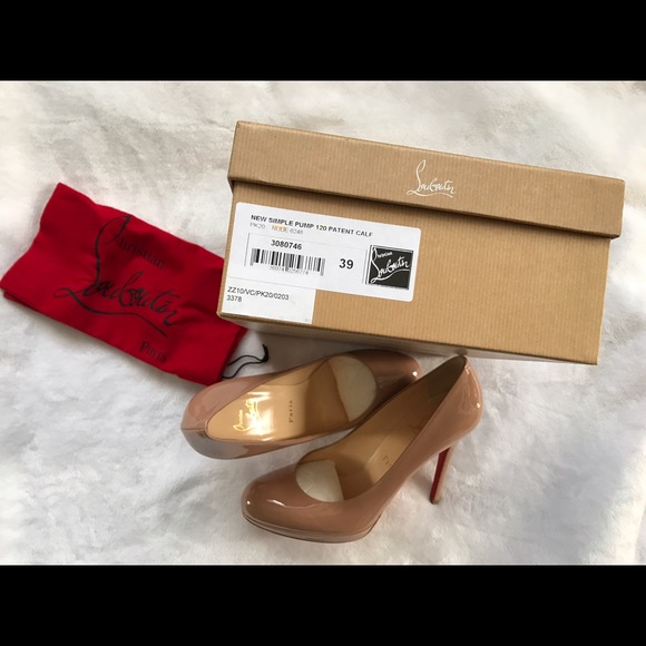 Christian Louboutin Nude Heels - Picture 4 of 4