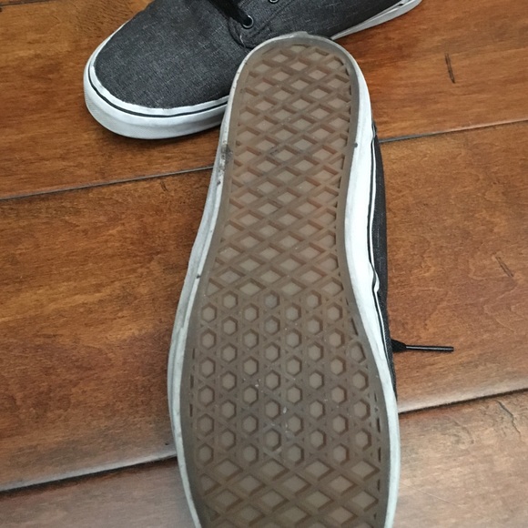 Vans gray and blue shoes - Picture 2 of 4