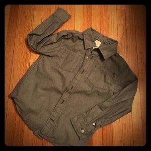 Gymboree Blue and White Pinstripe Dress Shirt