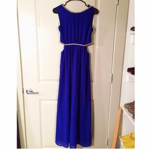 Maxi Royal Blue Gown