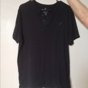 American Eagle men's size L black shirt