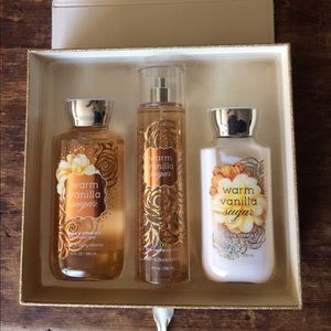 Bath & Body Works Warm Vanilla Sugar Set