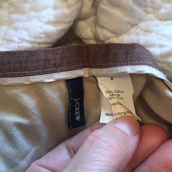 J. Crew | Striped A-Line Skirt - Picture 4 of 4