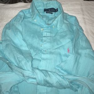 Ralph Lauren Linen Button Down