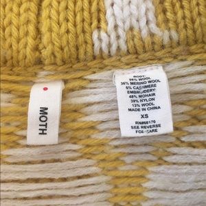 Anthropology MOTH WOMENS SWEATER