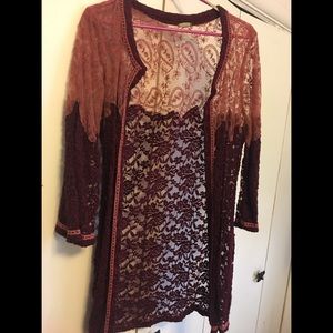 BKE gimmicks cardigan