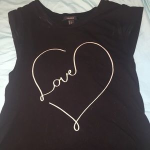 Forever 21 Love Muscle Tee