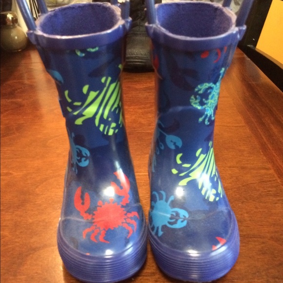 L.L Bean toddler rain boots size 5