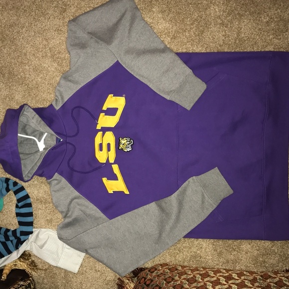 LSU hoodie. Size medium. Lightly worn.