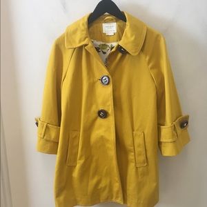 KATE SPADE WOMENS PEACOAT MUSTARD.