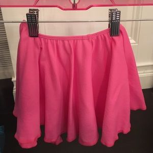 KIDS MEDIUM/LARGE hot pink ballet skirt- NWOT