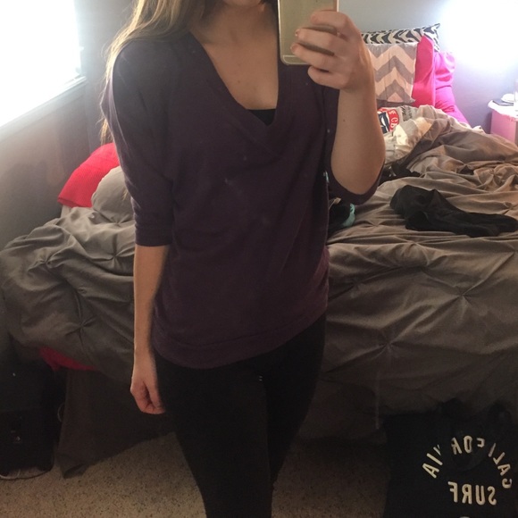 Purple shirt