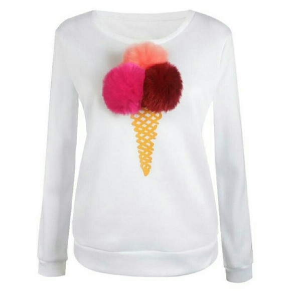 "WE SCREAM FOR ICE CREAM" TOP NWOT - Picture 2 of 3
