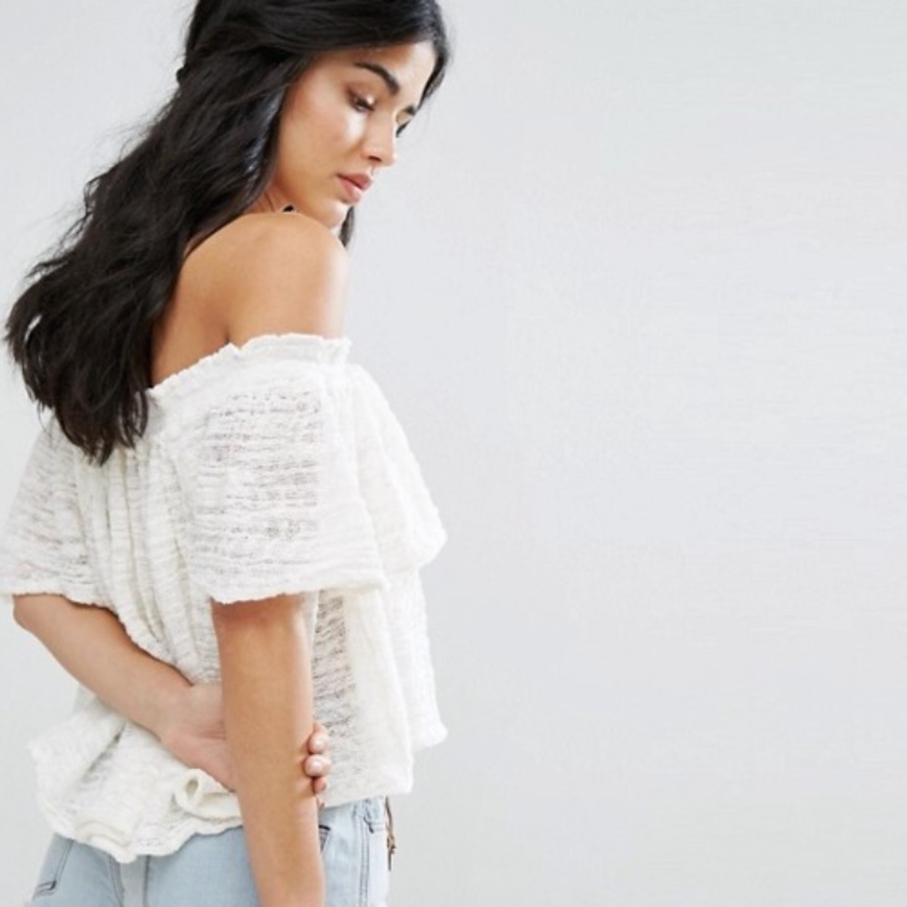 Free People thrills and frills sweater - Picture 5 of 7