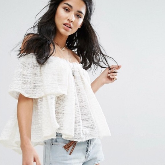 Free People thrills and frills sweater - Picture 6 of 7