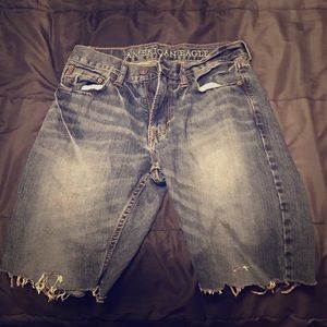 American eagle shorts and button down shirts