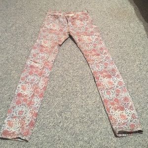 UO BDG floral print jeans rn 66170 ca 32054