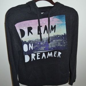 Glamour Kills XL Gray Dream On Dreamer Hoodie
