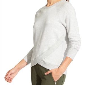 Athleta criss cross sweatshirt!