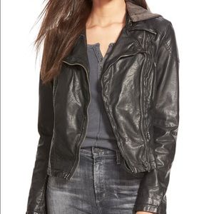 Free People leather jacket