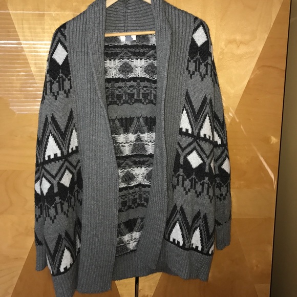 Tribal large cardigan