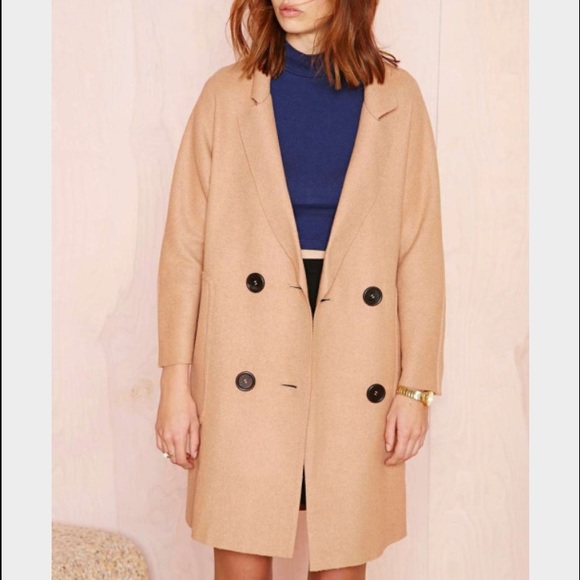 Deconstructed Camel Coat