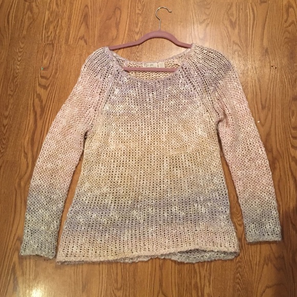 Ombré Glitter sweater