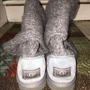 Knit Ugg boots