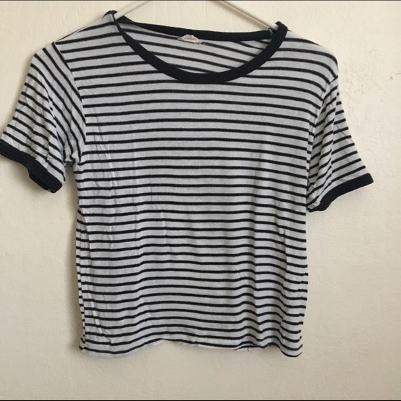 Brandy Melville ringer tee