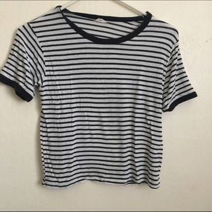 Brandy Melville ringer tee