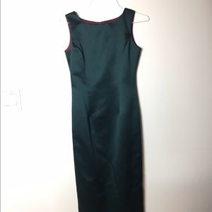 Michaelangelo Deep Green Maxi Dress