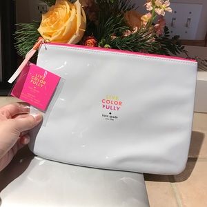 Kate spade New York cosmetic bag
