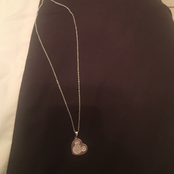 Disney Mickey Mouse Silver Necklace