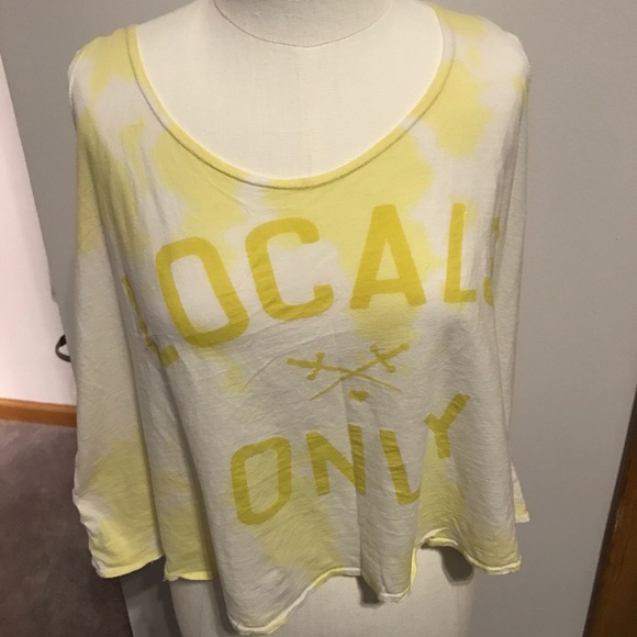Tops - “locals only" tank