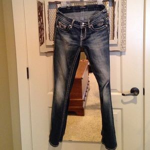 Vigoss jeans.  The Chelsea Slim Boot. Size 7/8