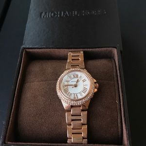 Michael Kors rose gold mini watch