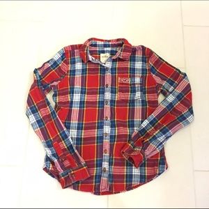 Hollister Flannel Plaid Shirt