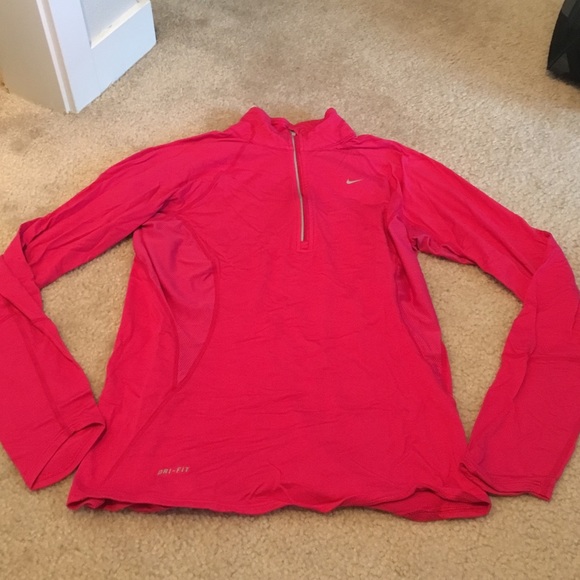Nike women's dri-fit quarter zip pullover