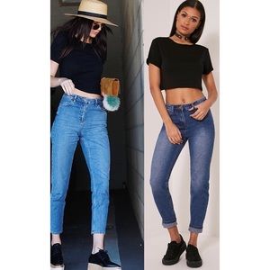 Light Wash Mom Jeans